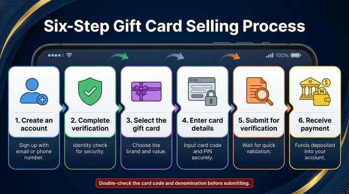 mistakes to avoid when selling gift cards